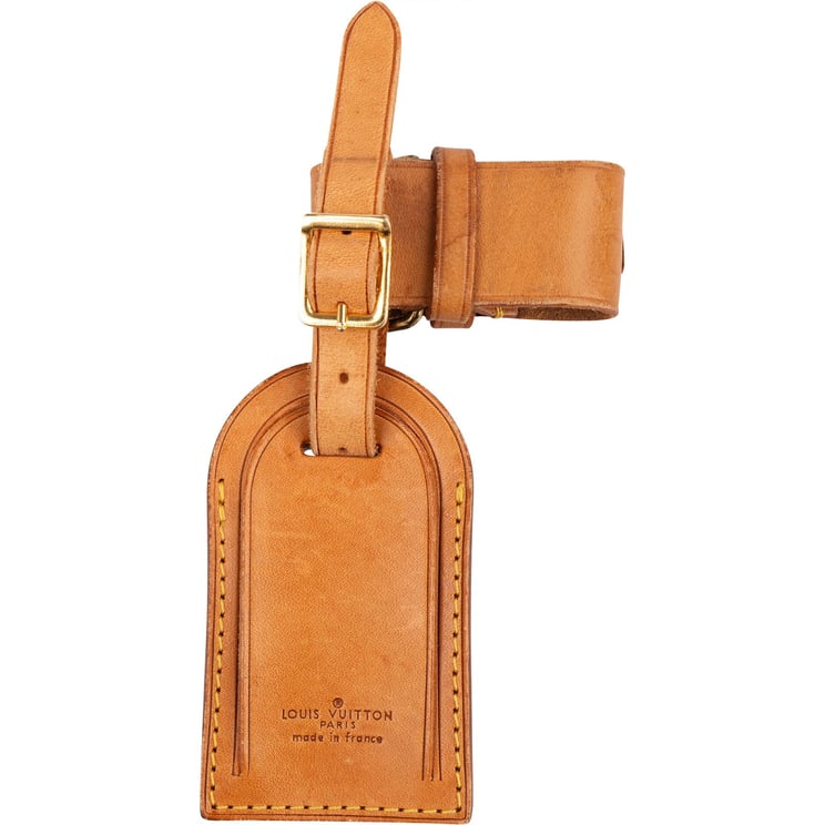 Louis Vuitton Louis Vuitton Vachetta Leather Luggage Tag Set