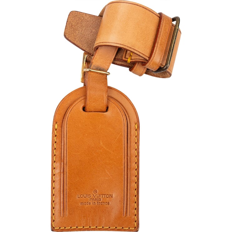 Louis Vuitton Louis Vuitton Vachetta Leather Luggage Tag Set