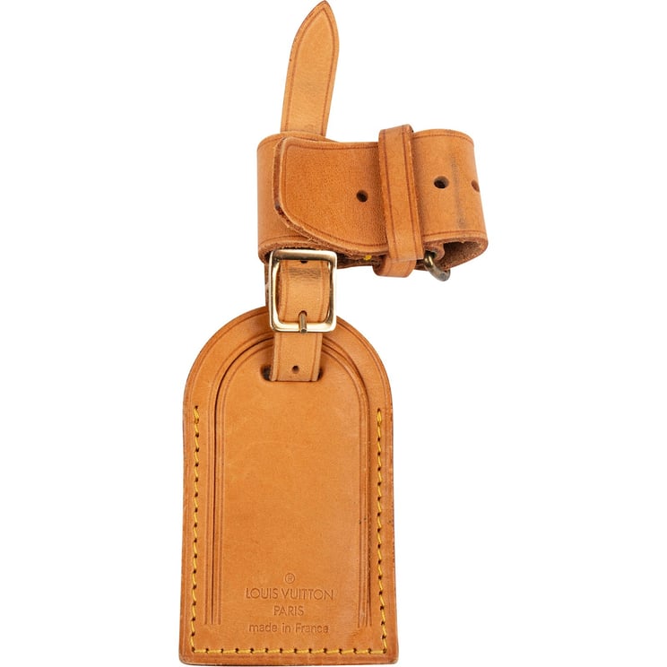 Louis Vuitton Louis Vuitton Vachetta Leather Luggage Tag Set