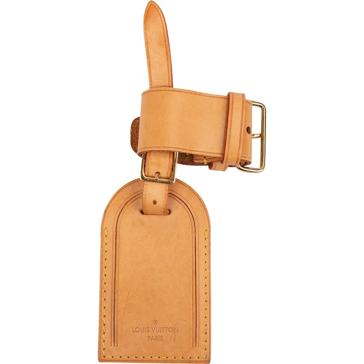 Louis Vuitton Louis Vuitton Vachetta Leather Luggage Tag Set