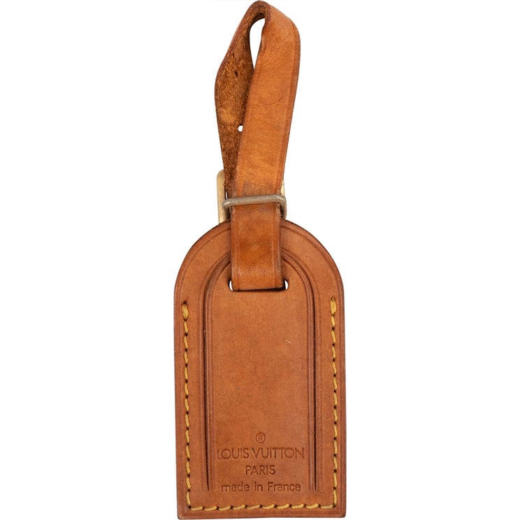 Louis Vuitton Louis Vuitton Vachetta Leather Luggage Tag