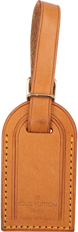 Louis Vuitton Louis Vuitton Vachetta Leather Luggage Tag