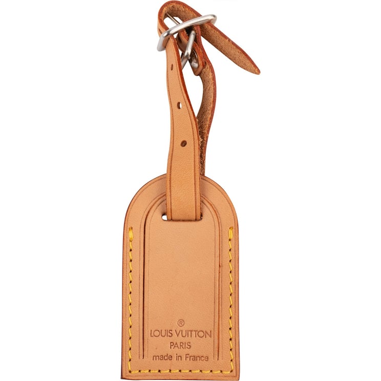Louis Vuitton Louis Vuitton Vachetta Leather Luggage Tag