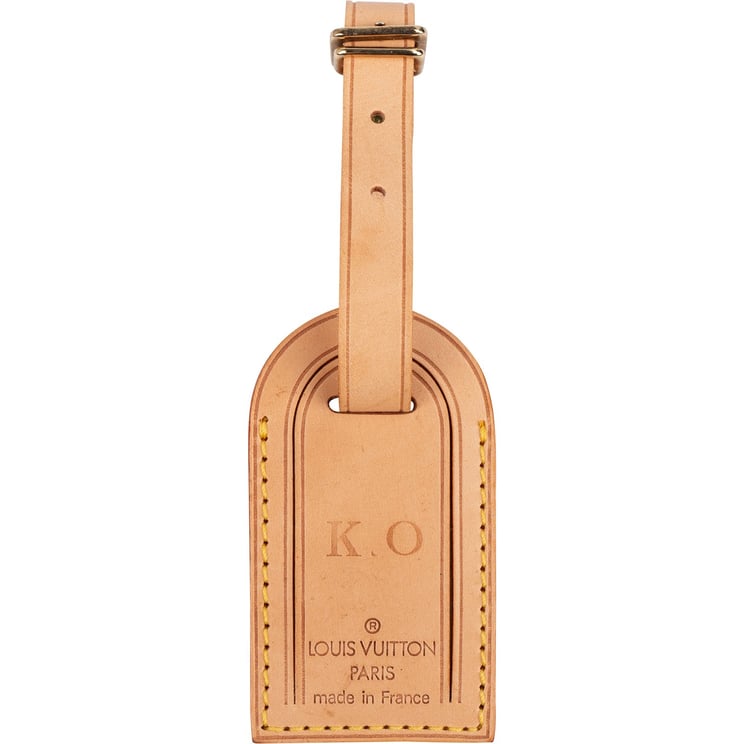 Louis Vuitton Louis Vuitton Vachetta Leather Luggage Tag (K.O.)