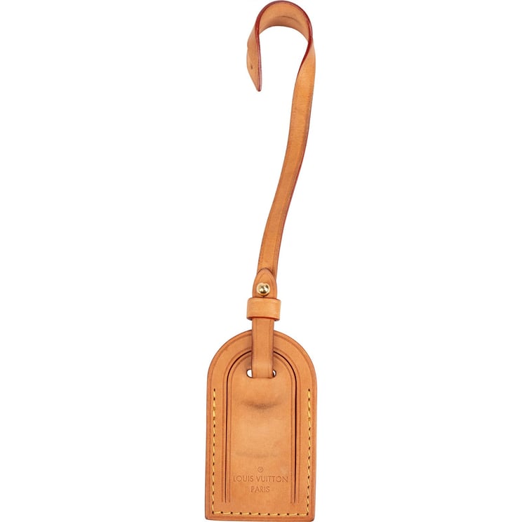Louis Vuitton Louis Vuitton Vachetta Leather Luggage Tag