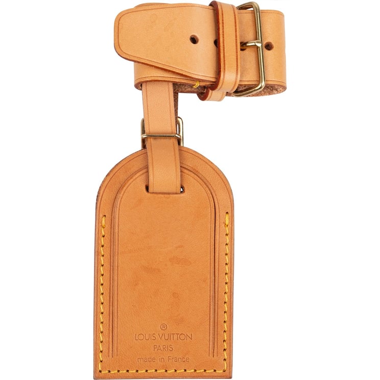 Louis Vuitton Louis Vuitton Vachetta Leather Luggage Tag Set