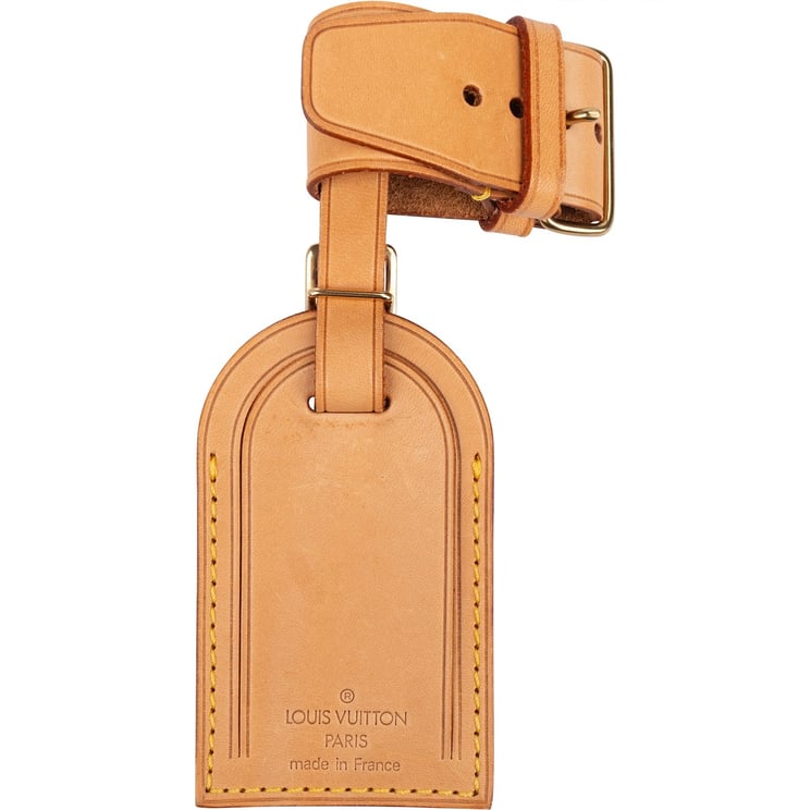 Louis Vuitton Louis Vuitton Vachetta Leather Luggage Tag Set