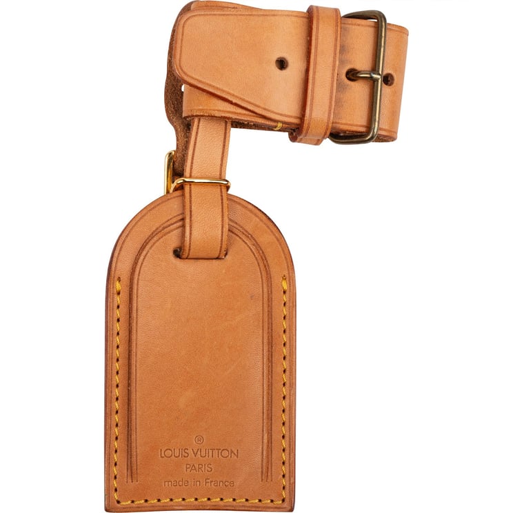 Louis Vuitton Louis Vuitton Vachetta Leather Luggage Tag Set