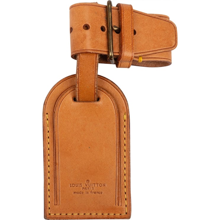 Louis Vuitton Louis Vuitton Vachetta Leather Luggage Tag Set
