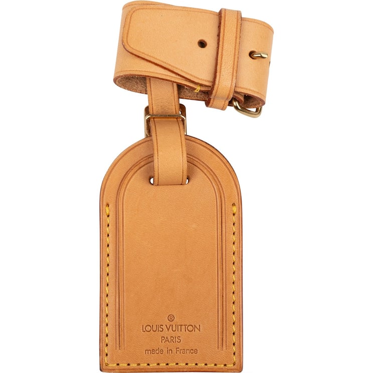 Louis Vuitton Louis Vuitton Vachetta Leather Luggage Tag Set