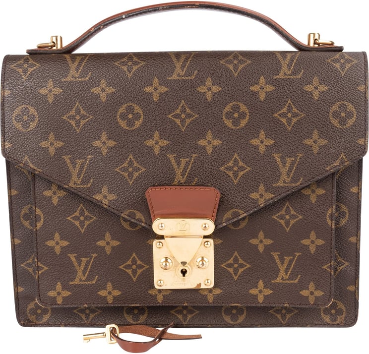 Louis Vuitton Louis Vuitton Monogram Canvas Monceau Handbag