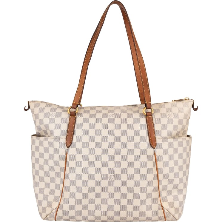 Louis Vuitton Louis Vuitton Monogram Damier Azur Canvas Totally GM Shoulder Bag