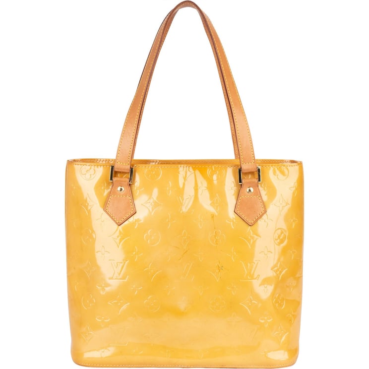 Louis Vuitton Louis Vuitton Monogram Vernis Leather Houston Handbag