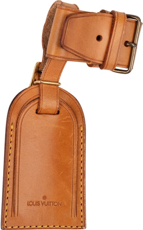 Louis Vuitton Louis Vuitton Vachetta Leather Luggage Tag Set