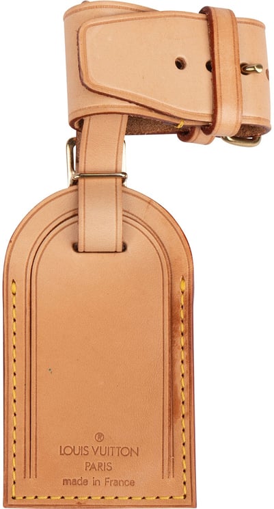 Louis Vuitton Louis Vuitton Vachetta Leather Luggage Tag Set
