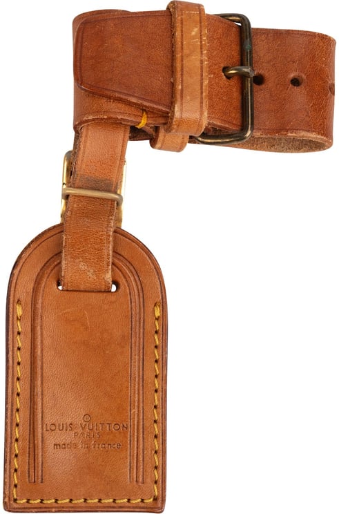 Louis Vuitton Louis Vuitton Vachetta Leather Luggage Tag Set