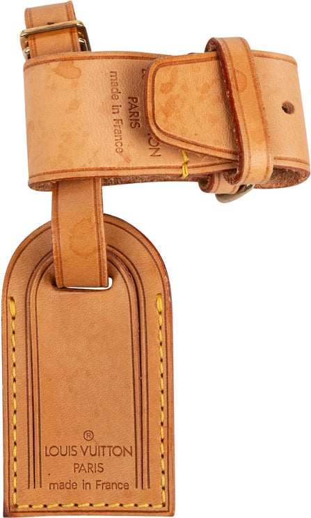Louis Vuitton Louis Vuitton Vachetta Leather Luggage Tag Set