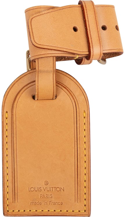 Louis Vuitton Louis Vuitton Vachetta Leather Luggage Tag Set