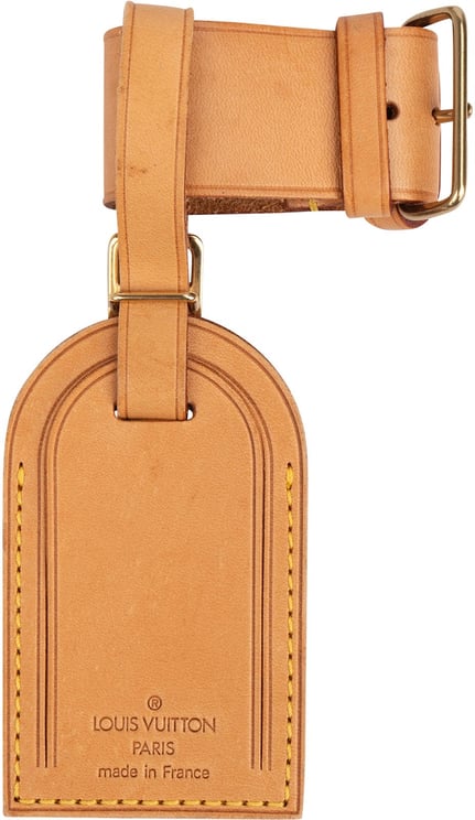 Louis Vuitton Louis Vuitton Vachetta Leather Luggage Tag Set