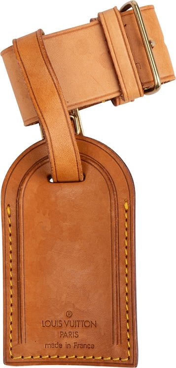 Louis Vuitton Louis Vuitton Vachetta Leather Luggage Tag Set