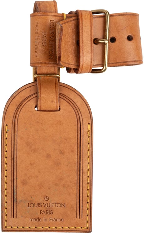 Louis Vuitton Louis Vuitton Vachetta Leather Luggage Tag Set