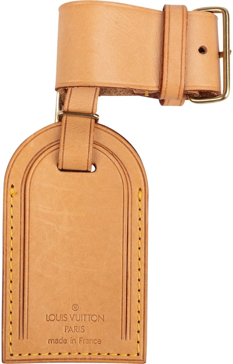 Louis Vuitton Louis Vuitton Vachetta Leather Luggage Tag Set