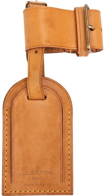 Louis Vuitton Louis Vuitton Vachetta Leather Luggage Tag Set
