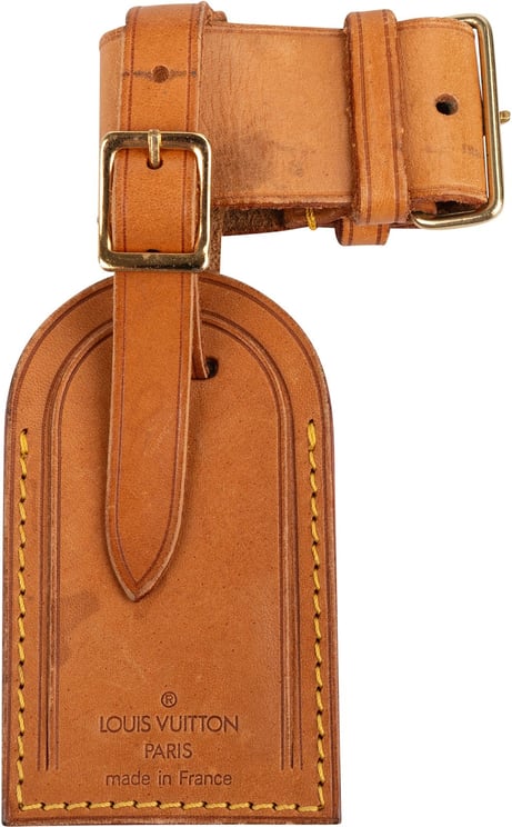 Louis Vuitton Louis Vuitton Vachetta Leather Luggage Tag Set