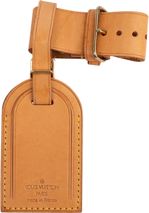 Louis Vuitton Louis Vuitton Vachetta Leather Luggage Tag Set