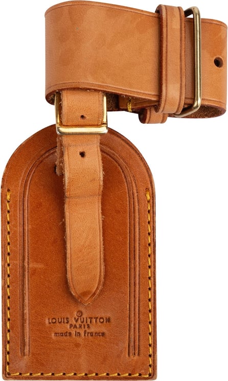 Louis Vuitton Louis Vuitton Vachetta Leather Luggage Tag Set