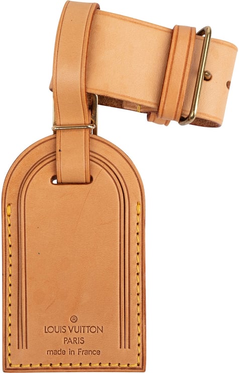 Louis Vuitton Louis Vuitton Vachetta Leather Luggage Tag Set