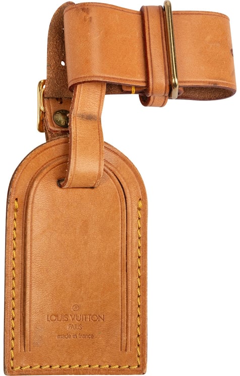 Louis Vuitton Louis Vuitton Vachetta Leather Luggage Tag Set