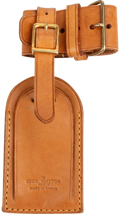 Louis Vuitton Louis Vuitton Vachetta Leather Luggage Tag Set