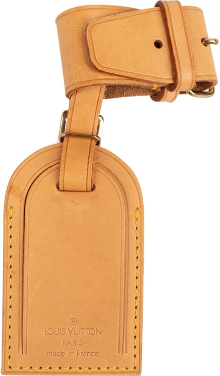 Louis Vuitton Louis Vuitton Vachetta Leather Luggage Tag Set