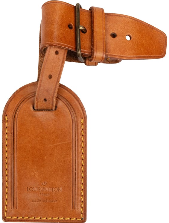 Louis Vuitton Louis Vuitton Vachetta Leather Luggage Tag Set