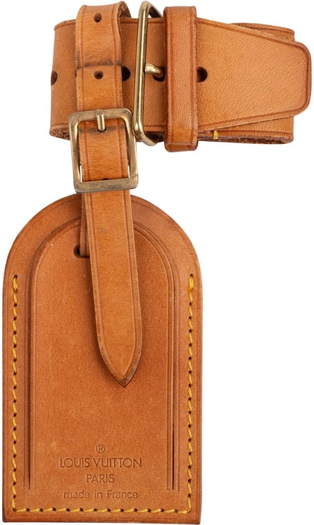 Louis Vuitton Louis Vuitton Vachetta Leather Luggage Tag Set
