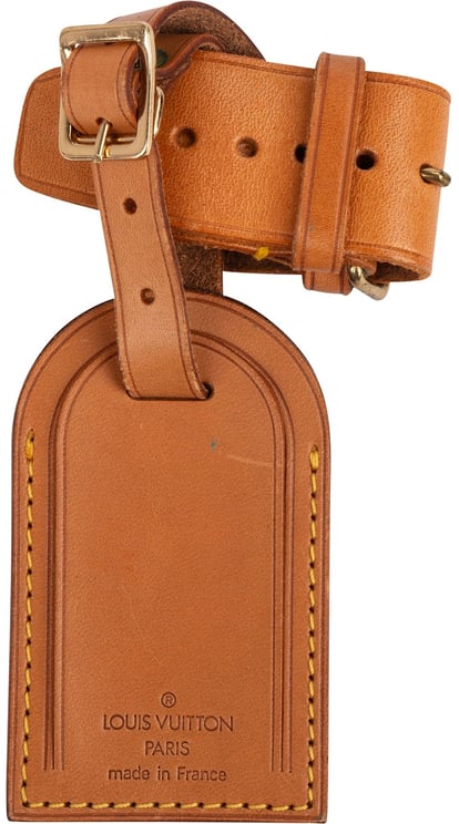 Louis Vuitton Louis Vuitton Vachetta Leather Luggage Tag Set