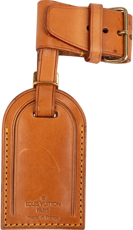 Louis Vuitton Louis Vuitton Vachetta Leather Luggage Tag Set