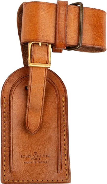 Louis Vuitton Louis Vuitton Vachetta Leather Luggage Tag Set