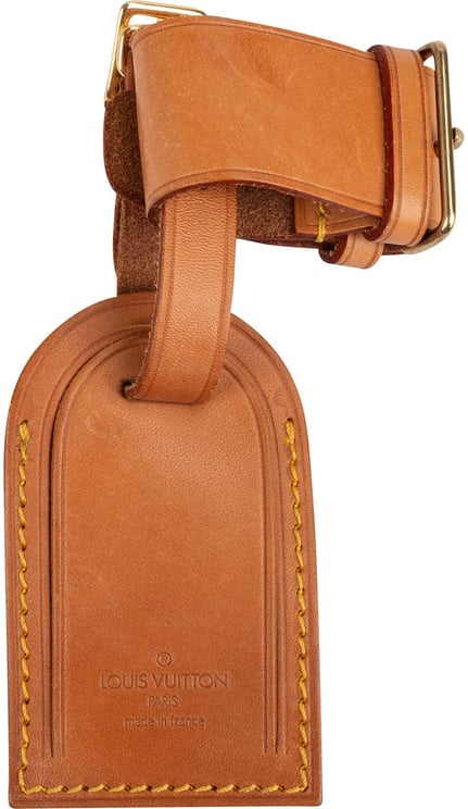 Louis Vuitton Louis Vuitton Vachetta Leather Luggage Tag Set