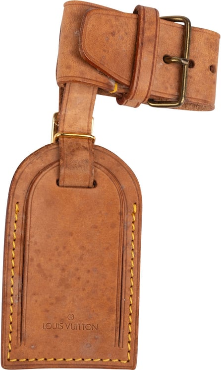 Louis Vuitton Louis Vuitton Vachetta Leather Luggage Tag Set