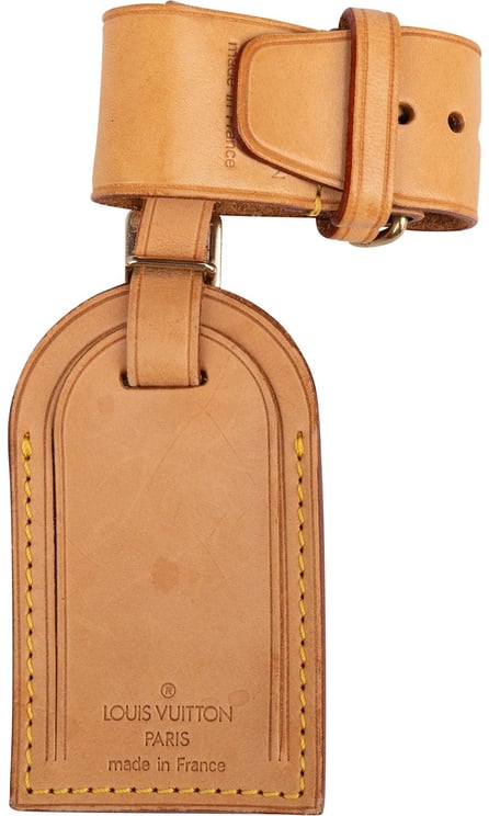 Louis Vuitton Louis Vuitton Vachetta Leather Luggage Tag Set