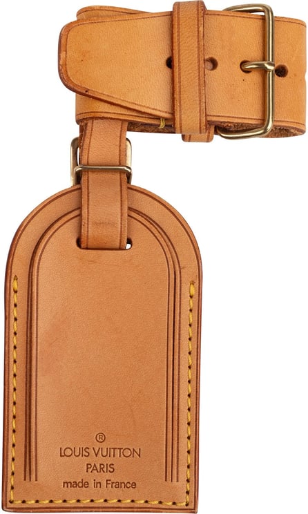 Louis Vuitton Louis Vuitton Vachetta Leather Luggage Tag Set