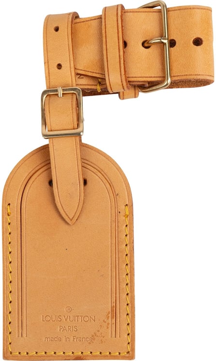 Louis Vuitton Louis Vuitton Vachetta Leather Luggage Tag Set