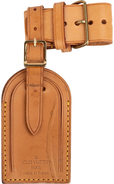 Louis Vuitton Louis Vuitton Vachetta Leather Luggage Tag Set