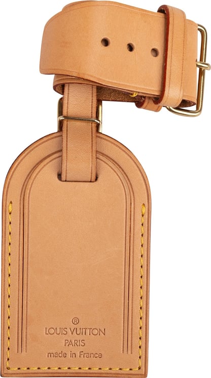 Louis Vuitton Louis Vuitton Vachetta Leather Luggage Tag Set