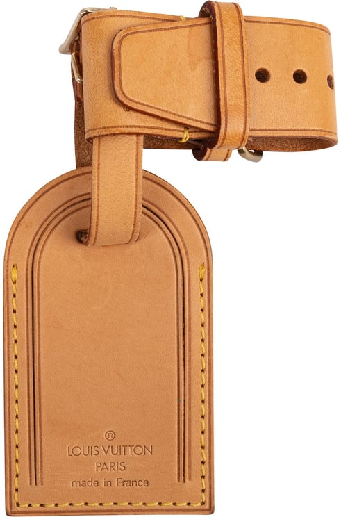 Louis Vuitton Louis Vuitton Vachetta Leather Luggage Tag Set