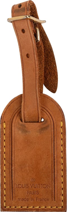 Louis Vuitton Louis Vuitton Vachetta Leather Luggage Tag