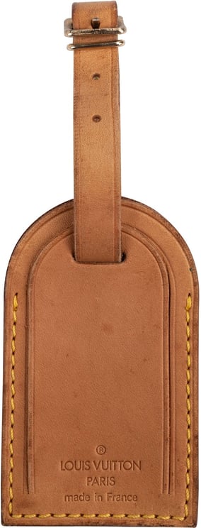 Louis Vuitton Louis Vuitton Vachetta Leather Luggage Tag