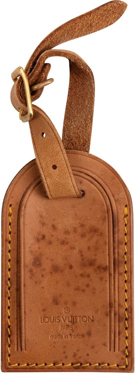 Louis Vuitton Louis Vuitton Vachetta Leather Luggage Tag